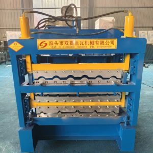 Triple-Use Color Coating Steel Roll Forming Machine